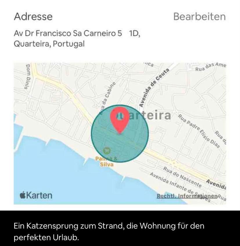 Eine Wohnung Fuer Den Perfekten Urlaub !!! Quarteira Exterior foto
